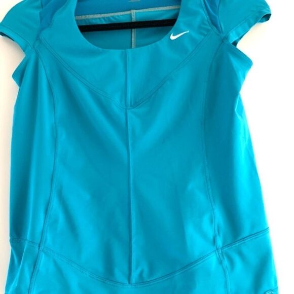 Turquoise blue Nike athletic top xs - Picture 3 of 11